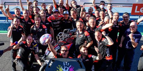 APRILIA TRIUMPHS IN THE GP OF ARGENTINA, IT&rsquo;S THE FIRST WIN IN MOTOGP 