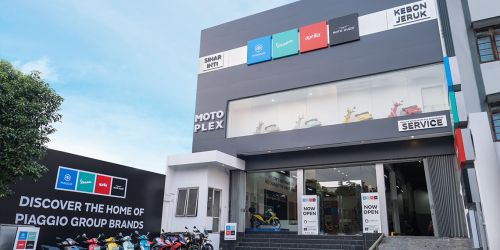 PT PIAGGIO INDONESIA STRENGTHEN THE PRESENCE OF PREMIUM DEALER MOTOPLEX 4 BRANDS IN JAKARTA